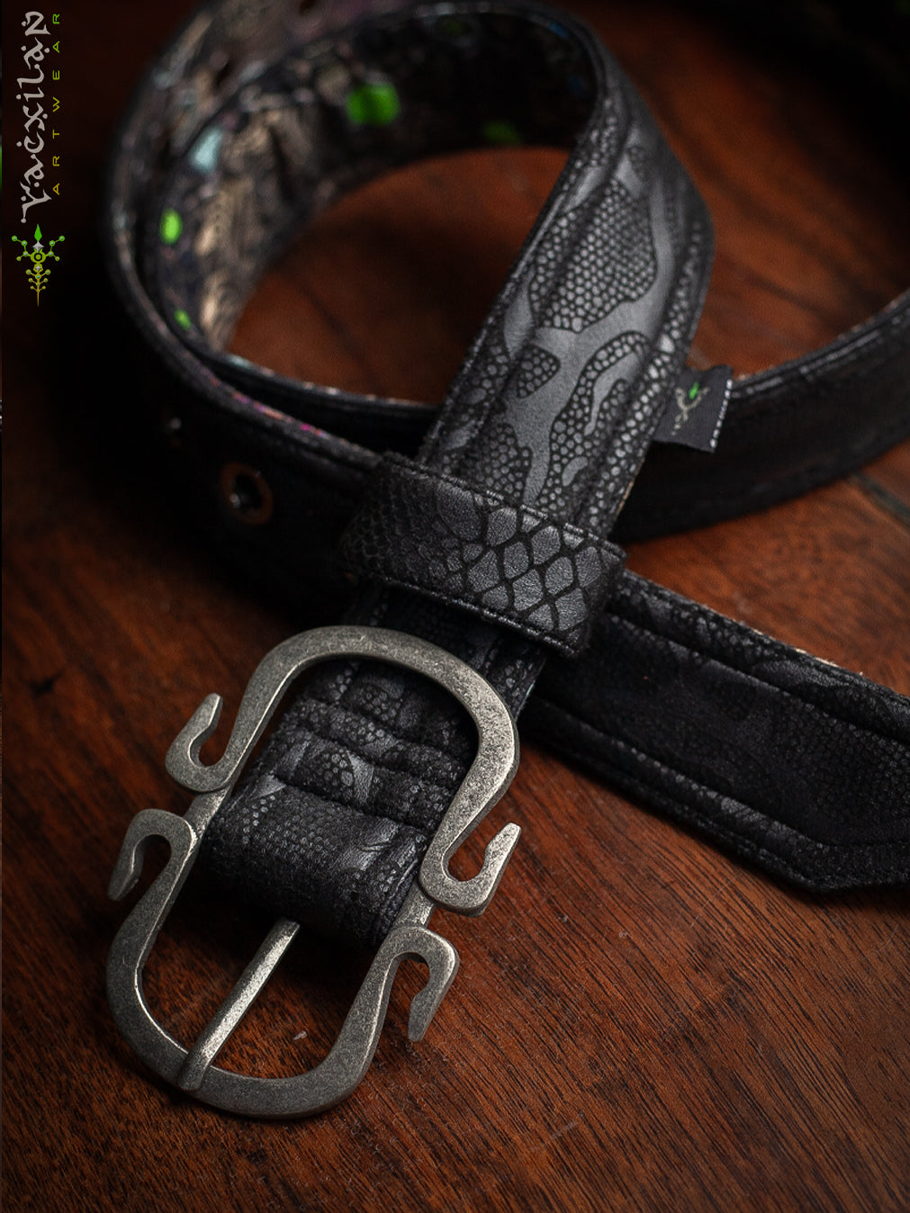 Belt / Fake Leather / - BLAK BOA Hook Buckle